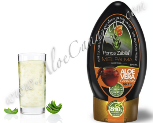 Aloe Vera Saft Teneriffa 99,7% mit Palmensirup (300ml)